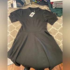 MOKAYEE BLACK TENNIS DRESS MEDIUM